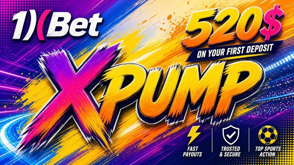 1XBET Code XPUMP for New Player Registration